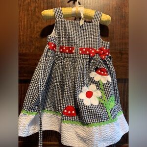Rare Editions 2T Seersucker dress